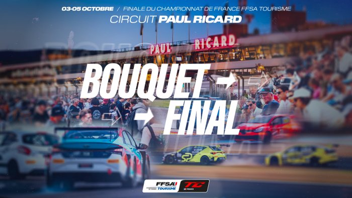 Une finale en guise de feu d’artifice pour le FFSA Tourisme sur le Circuit Paul Ricard