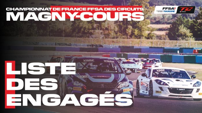 Le Championnat de France FFSA Tourisme de retour au pays à Magny-Cours