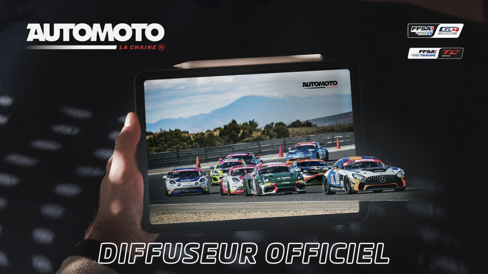 Automoto la chaîne diffuseur officiel du FFSA Tourisme et du FFSA GT
