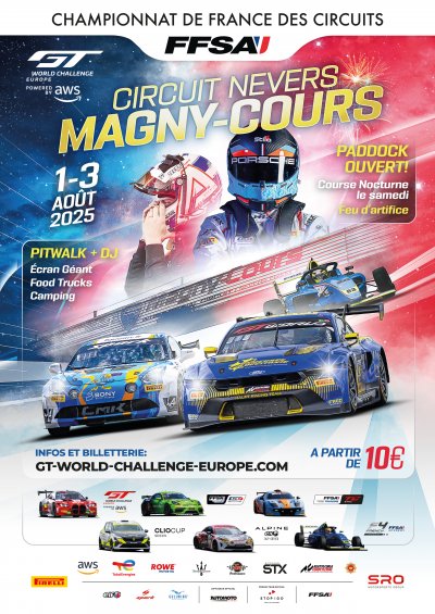 GT World Challenge Europe Powered by AWS - Magny-Cours poster