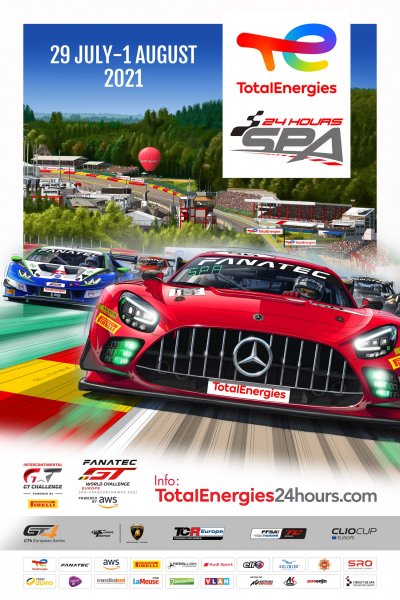 TotalEnergies 24 Hours of Spa poster