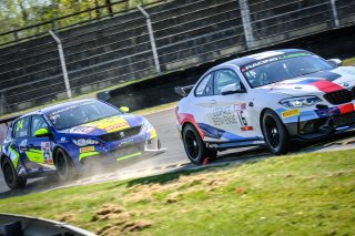 #16 L'Espace Bienvenue FRA BMW M2 CS Racing Ricardo VAN DER ENDE  NLD   TC, #24 JSB Compétition FRA Peugeot 308 RC  Floriant BRICHE  FRA   TC, Race 2
 | SRO / Dirk Bogaerts Photography