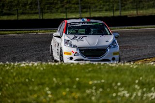 #28 SPORT AUTO RACING Peugeot 208 RC Margot CARVALHIDO Frederic RONDEAU TCA_LIGHT, Race 1, TC
 | SRO / TWENTY-ONE CREATION - Jules Benichou