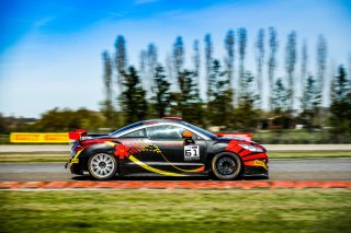 #61 Espace Racing by CDRS - Franck Labescat - Christian Philippon - Peugeot RCZ Cup - TCA-1, Essais Libre 1, TC France
 | SRO / TWENTY-ONE CREATION - Jules Benichou