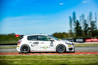 #72 JSB Comptition - Caroline Candas - Peugeot 308 RC - TC, Essais Libre 1, TC France
 | SRO / TWENTY-ONE CREATION - Jules Benichou