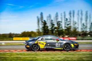 #36 Sport Auto Racing - Enzo Carvalhido - Thibaut Bossy - Alpine A110 Cup - GT Light, Essais Libre 1, TC France
 | SRO / TWENTY-ONE CREATION - Jules Benichou