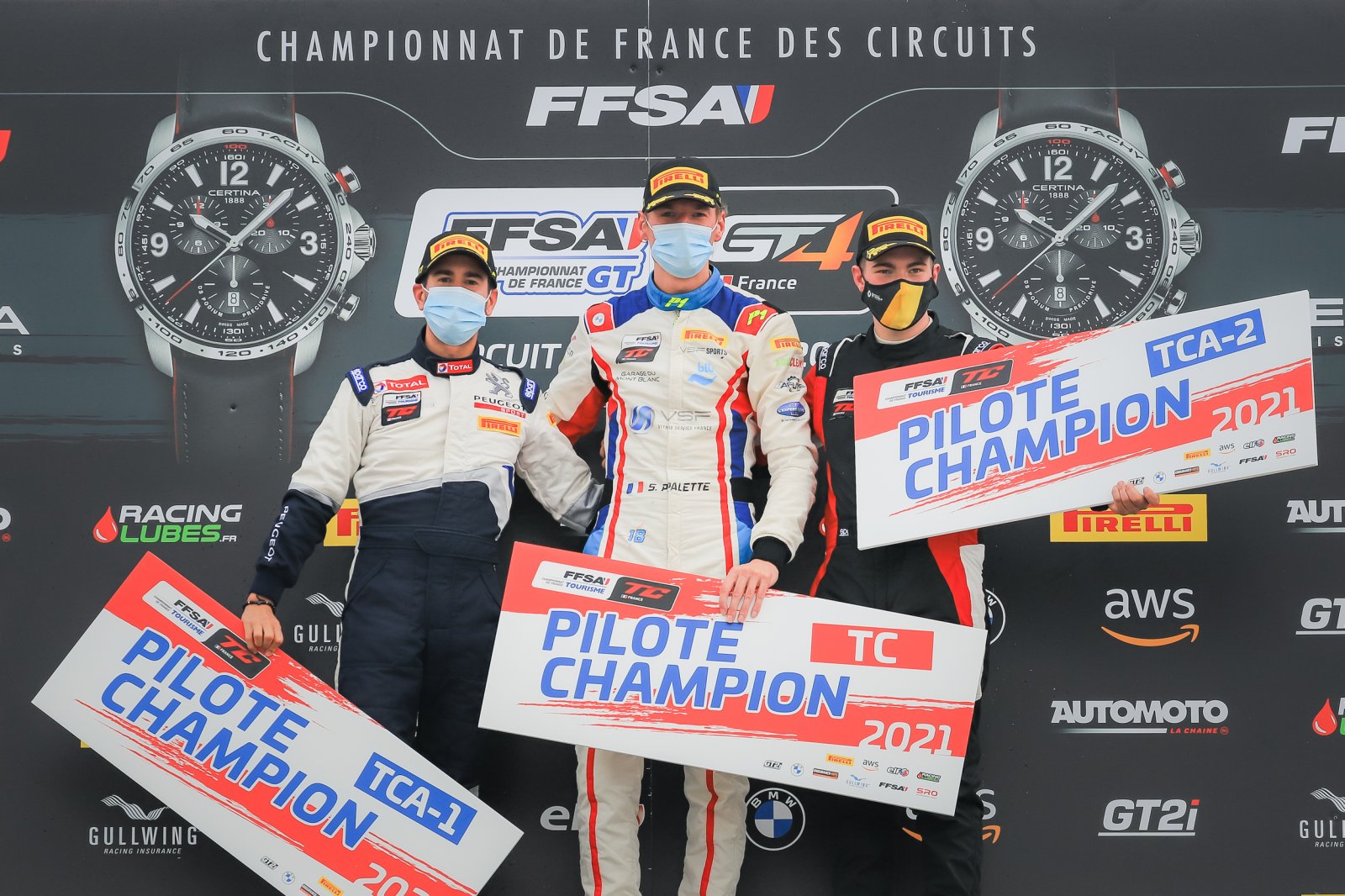 Palette, premier Champion de France FFSA Tourisme