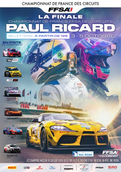 Championnat de France FFSA des Circuits - Circuit Paul Ricard poster